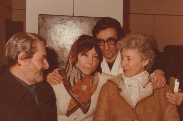 1983 con Enio Tomiolo, Franco Loi e Liana Bortolon