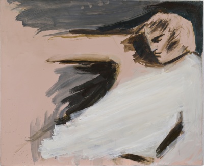 Calciatore<br>olio su tela<br>60x50 &nbsp; 08-2007<br>
				(938)